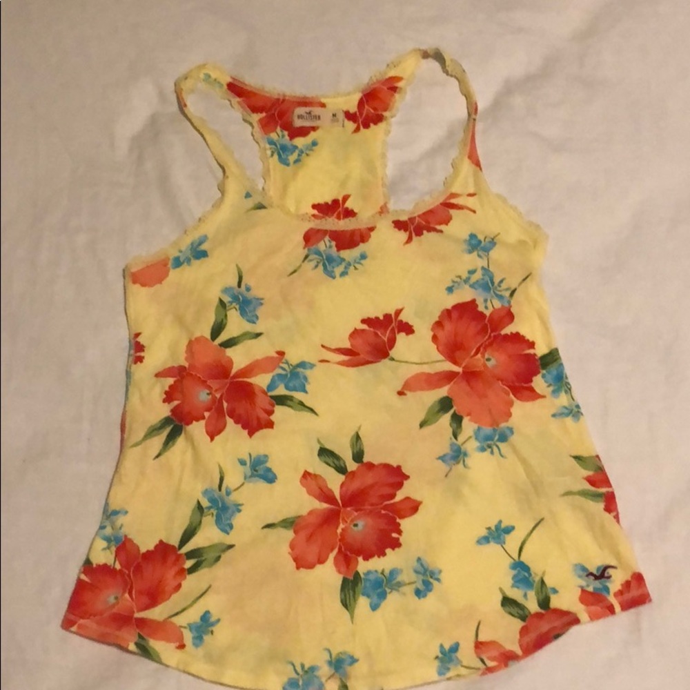 Floral tank top